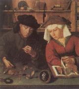 Quentin Massys The Moneylender and His Wife USA oil painting artist